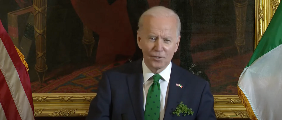 President Joe Biden speaks at the annual Friends of Ireland luncheon [Youtube/ NowThis News]
