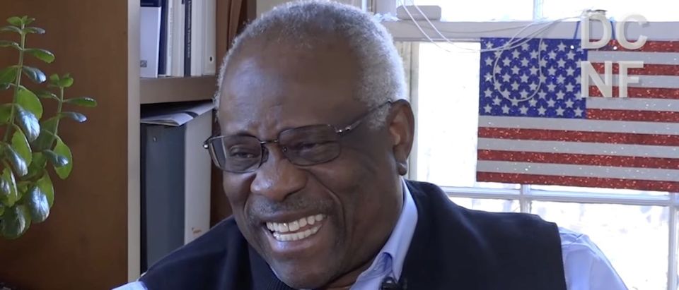 Justice Clarence Thomas Screenshot / YouTube / Daily Caller News Foundation