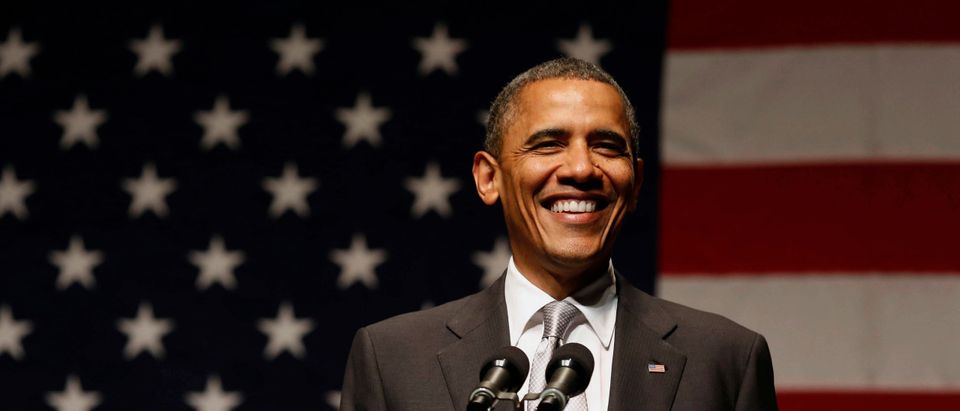 U.S. President Barack Obama speaks at an Obama Victory Fund Concert in Florida