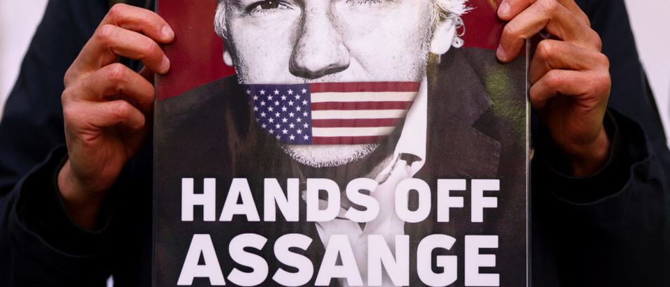 Westminster Magistrates' Court due to hear Assange case, in London