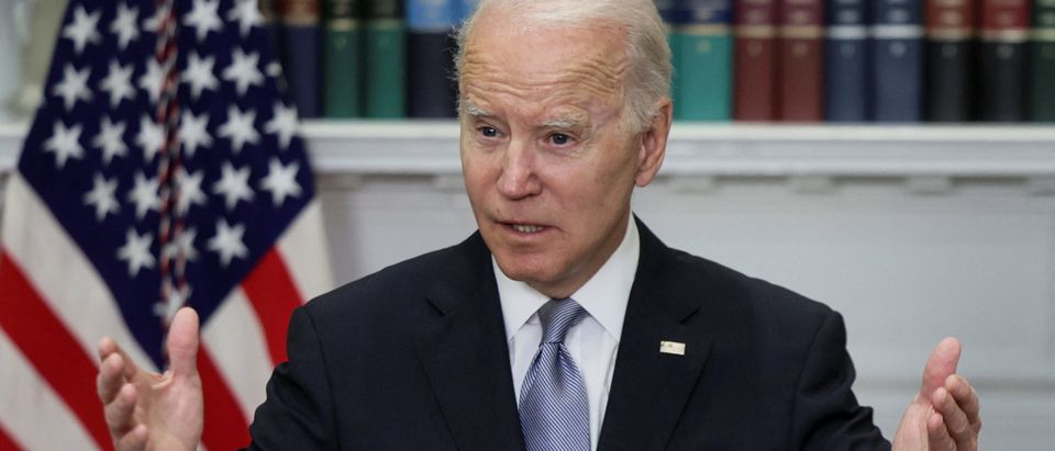 U.S. President Joe Biden announces additional military aid for Ukraine in speech at the White House in Washington