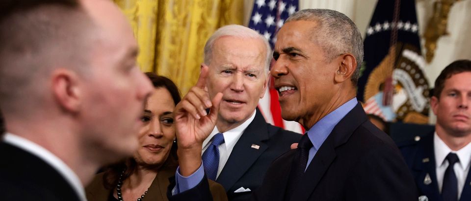 Former President Obama Joins President Biden At White House To Mark Passage Of The Affordable Care Act