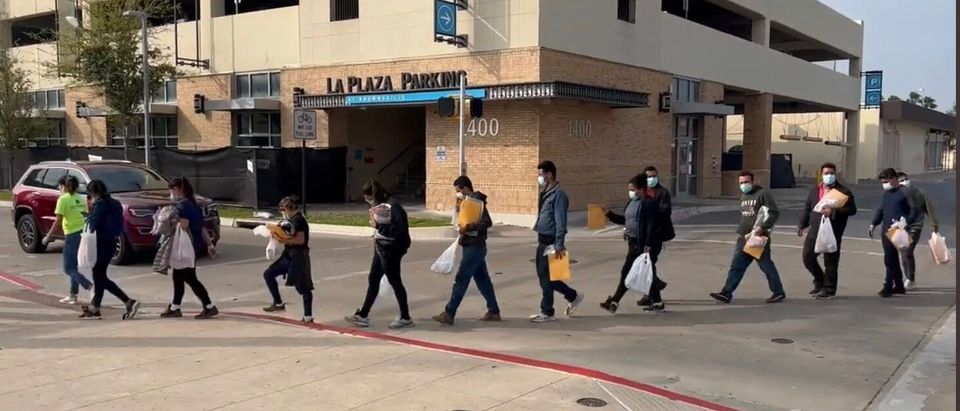 Migrants Released Into Texas City