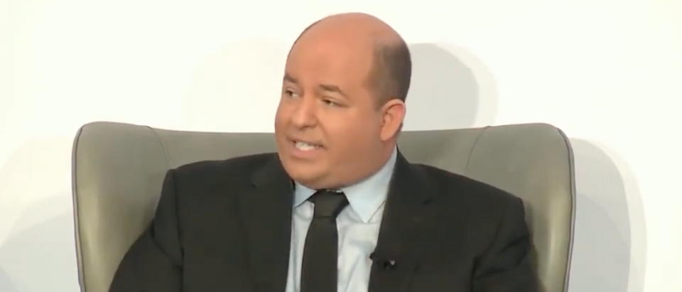 CNN's Brian Stelter talks about disinformation while speaking at the University of Chicago [Twitter Greg Price]