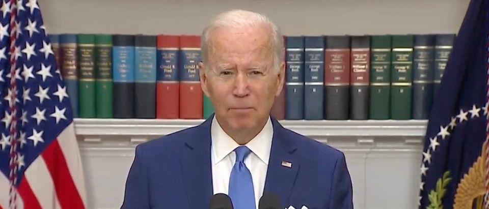 Pres. Biden is requesting more aid for Ukraine. (Screenshot YouTube, President Joe Biden Delivers Remarks On Support For Ukrainians During Russia’s Invasion 4/28/22)