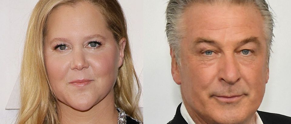 Amy Schumer and Alec Baldwin