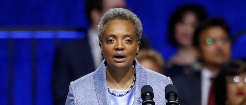 Lori Lightfoot is sworn in as Chicago's 56th mayor in Chicago