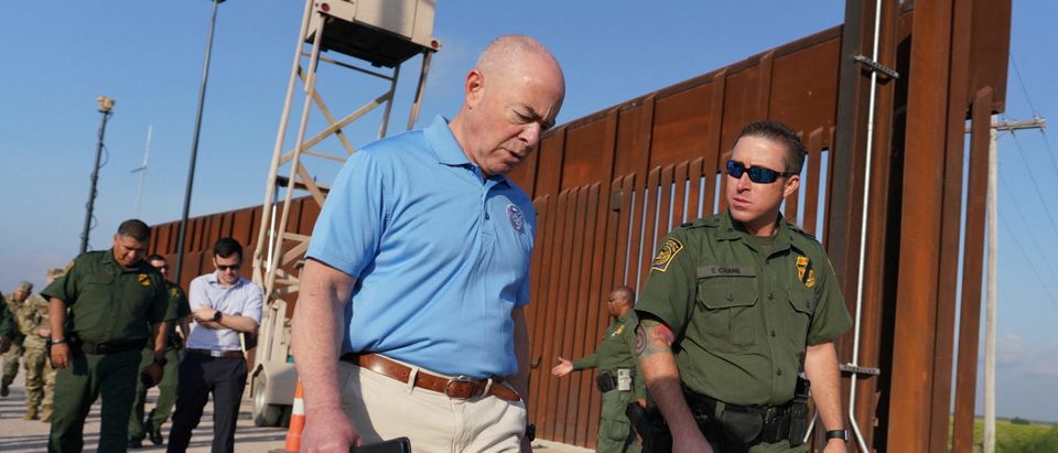 U.S. Homeland Security Secretary Alejandro Mayorka visits Texas border