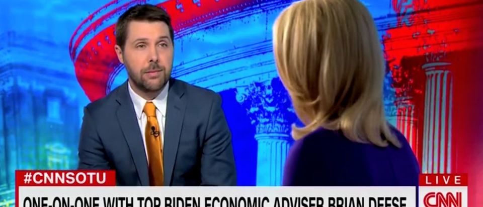Dana Bash grills Brian Deese on how the White House got it 'so wrong' on inflation [Screenshot/CNN]