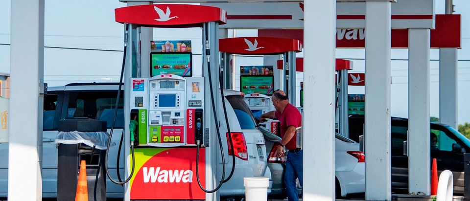 Wawa gas station chain in Middletown, DE, on July 26, 2019. (Photo by JIM WATSON / AFP) (Photo credit should read JIM WATSON/AFP via Getty Images)