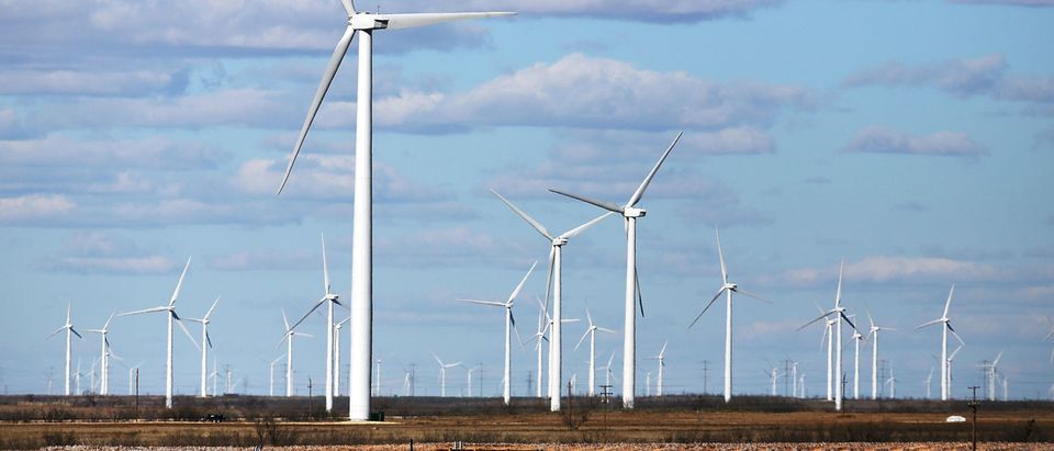 Wind Turbines In Texas Provide Alternative Energy Source To Power Grid