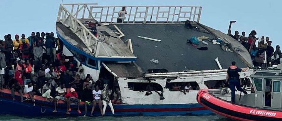 Boat packed with 356 Haitian migrants runs aground off Florida Keys