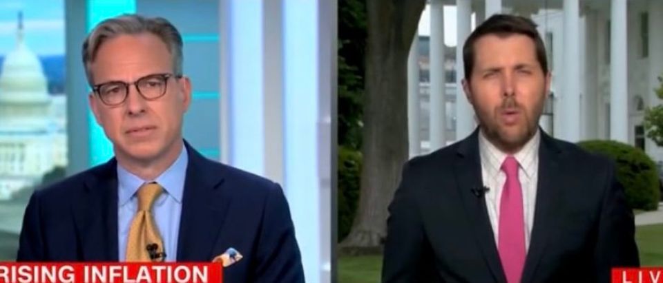 CNN host Jake Tapper and White House Adviser Brian Deese
