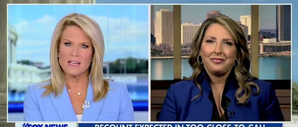 RNC Chair Ronna McDaniel joins Fox News Sunday and discusses the PA primary race [Screenshot/Fox News Sunday]
