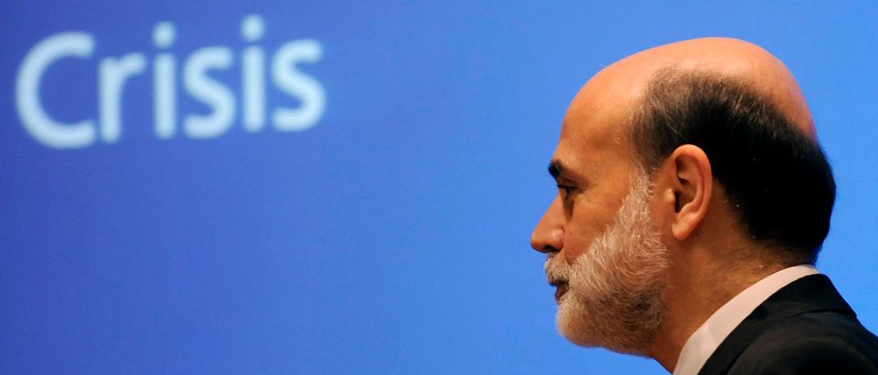 U.S. Federal Reserve Bank Chairman Ben Bernanke delivers a speech at the London School of Economics in central London