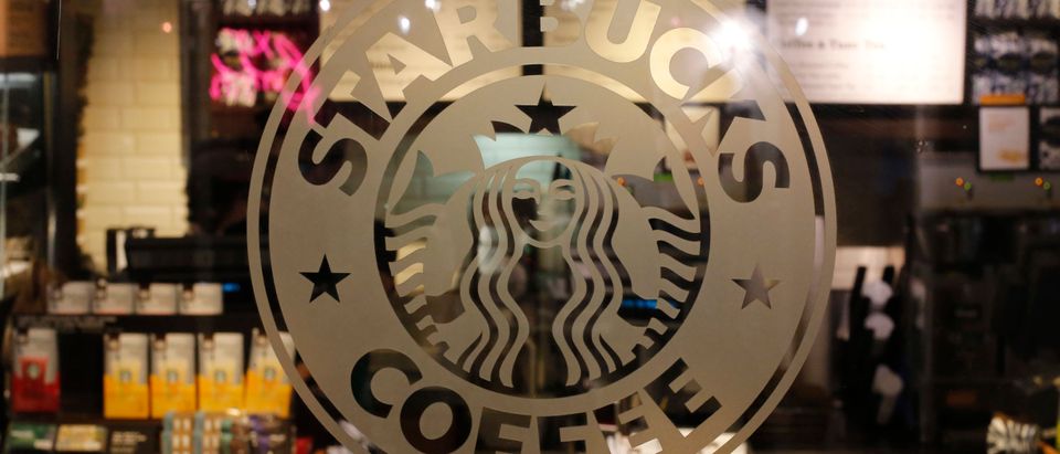 A Starbucks coffee shop in New York