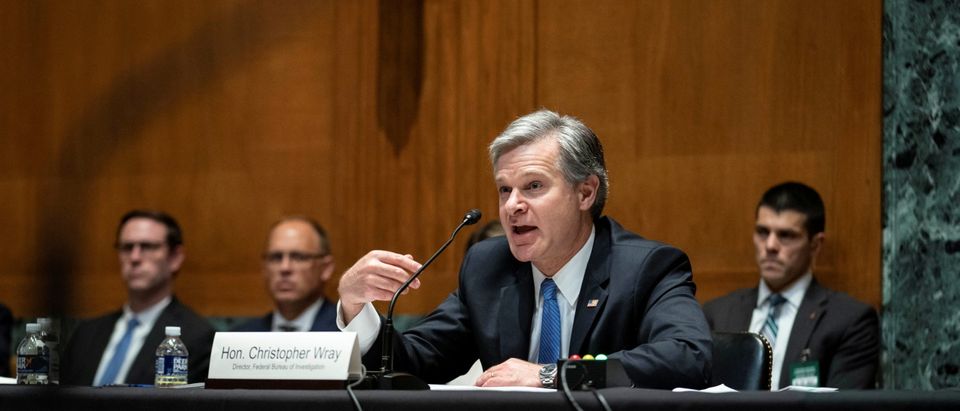 FBI Director Wray testifies before Senate Appropriations Subcommittee in Washington