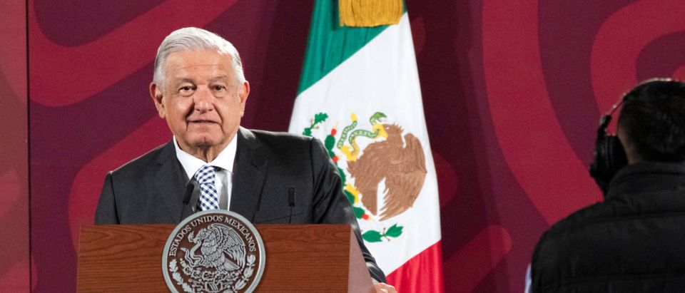 Mexican President Andres Manuel Lopez Obrador offers condolences to relatives of migrants found in truck in the U.S.