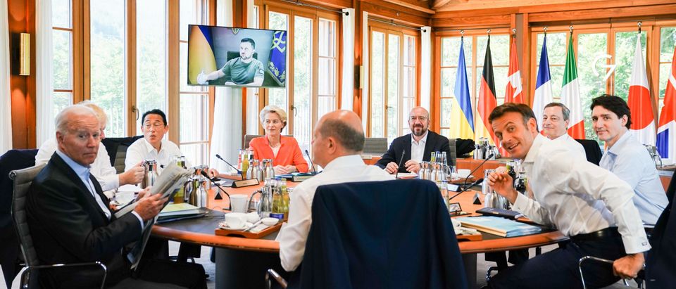 G7 Leaders Convene For Summit At Schloss Elmau