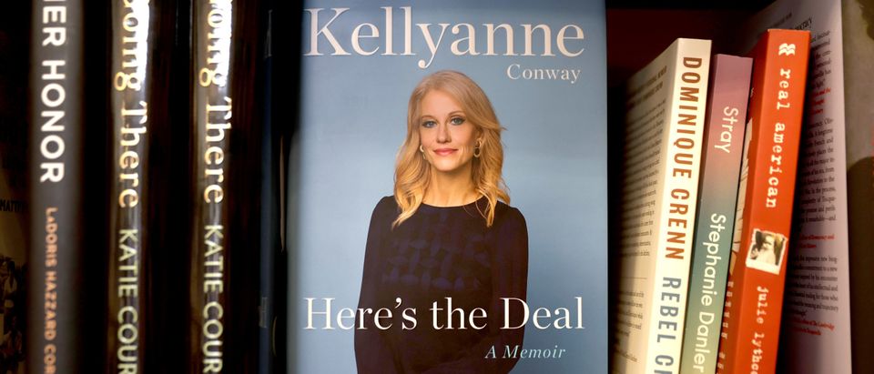 Kellyanne Conway's book details her time at the White House working for former U.S. President Donald Trump. (Photo by Justin Sullivan/Getty Images)