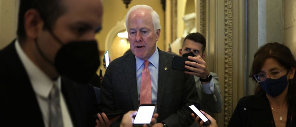 Senators Return To Capitol Hill After Weekend