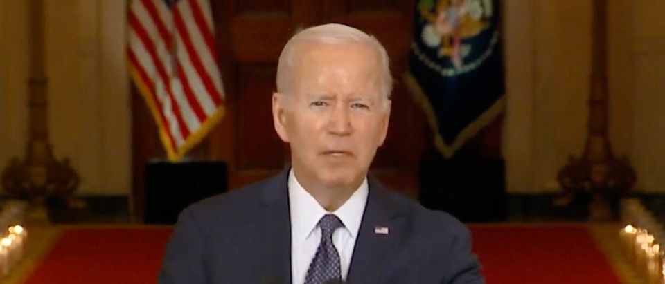 Pres. Joe Biden gave a speech about gun control on Thursday. (Screenshot YouTube, President Joe Biden Delivers Remarks On Mass Shootings & Gun Legislation 6/2/22)