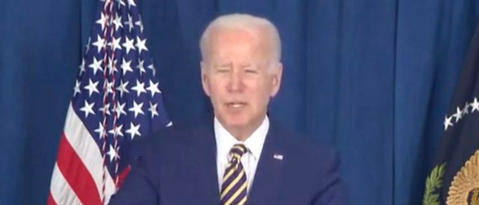 Pres. Joe Biden spoke about the May jobs report on Friday. (Screenshot YouTube, President Joe Biden Delivers Remarks On May Jobs Report 6/3 (White House))