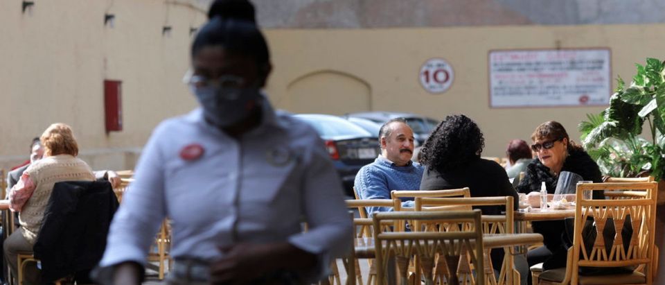 Gradual reopening of restaurant activities after the city government implemented new measures to prevent the spread of the coronavirus disease (COVID-19) in Mexico City