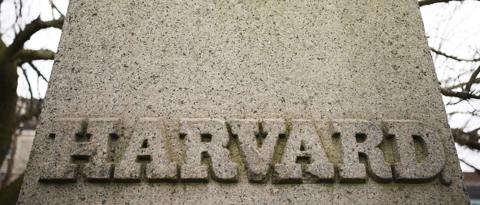 The grave of John Harvard, founder of Harvard University stands in Boston