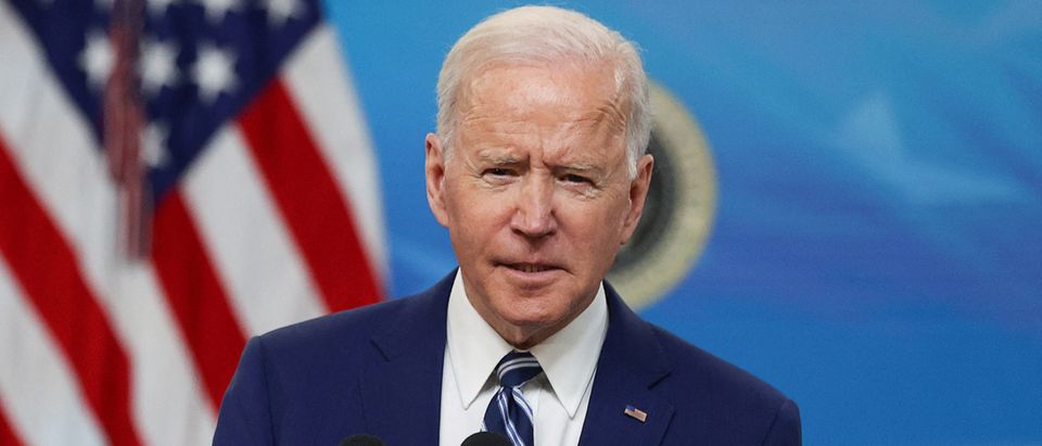 U.S. President Joe Biden discusses coronavirus response at the White House in Washington