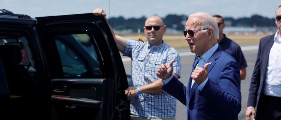 U.S. President Biden visits Rhode Island