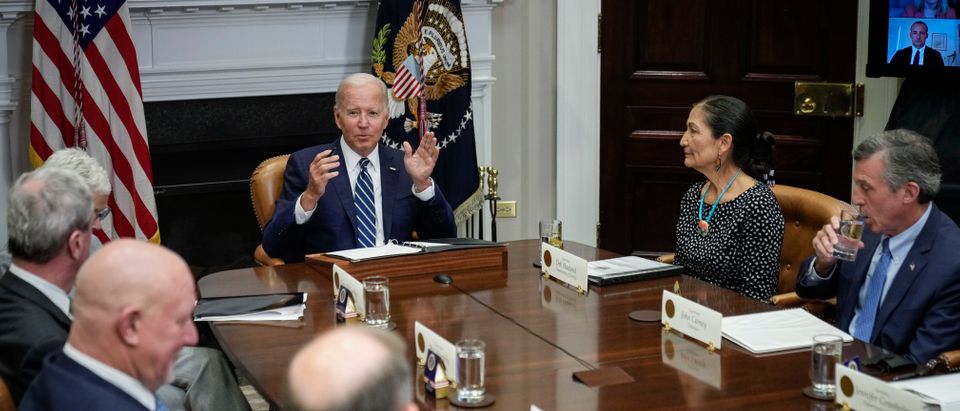 President Biden Attends Federal-State Offshore Wind Implementation Partnership Meeting At The White House