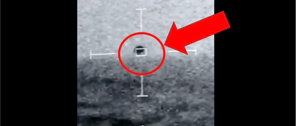 Underwater UFO (Credit: Screenshot/Twitter Video https://twitter.com/JeremyCorbell/status/1393281339525255168)