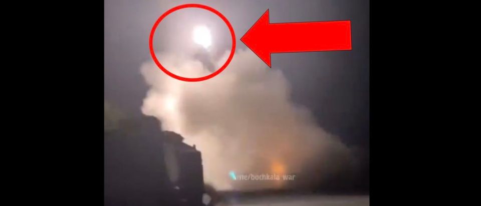 Ukraine Rocket Attack (Credit: Screenshot/Twitter Video https://twitter.com/RALee85/status/1543624261713240066)