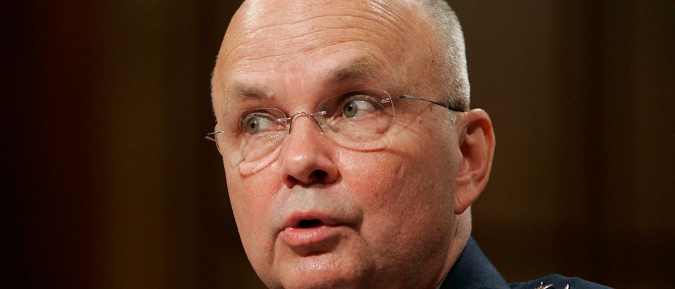 Nominee for CIA director General Michael Hayden testifies at his confirmation hearing before the Sen..