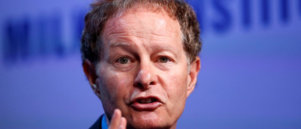 John Mackey, Co-Founder and Co-CEO of Whole Foods Market, speaks at the Milken Institute Global Conference in Beverly Hills