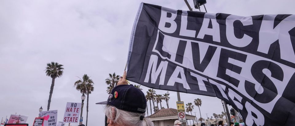 Black Lives Matter protest in Huntington Beach