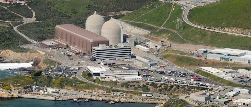 Aerial view of the Diablo Canyon Nuclear