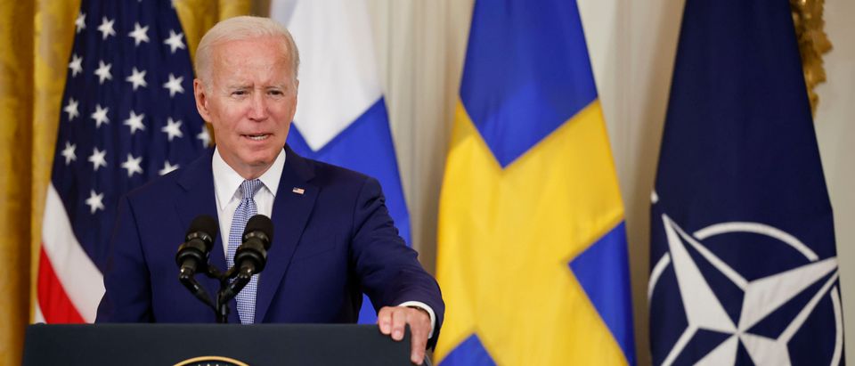 President Biden Signs NATO Agreement For Inclusion Of Finland And Sweden