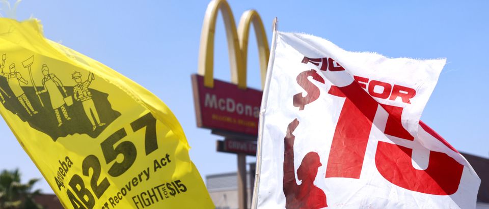 McDonald's Employees And Supporters Rally For Health And Safety Standards For Industry Workers