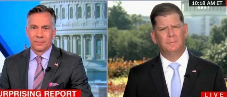 Jim Sciutto and Marty Walsh