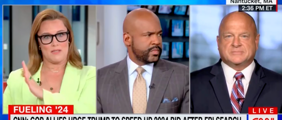 CNN panel devolves into chaos over Trump raid [Screenshot CNN]