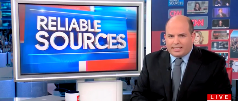 Brian Stelter hosts his final episode of "Reliable Sources" [Screenshot CNN Reliable Sources]
