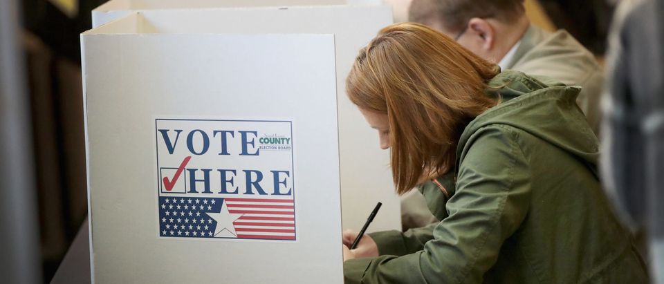 Voters Across The Country Head To The Polls For The Midterm Elections