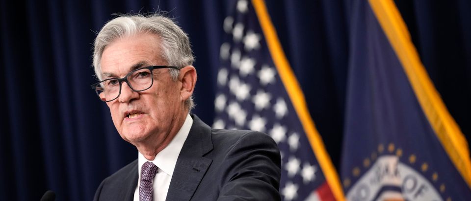 Federal Reserve Chair Powell Holds Press Conference On Interest Rate Announcement