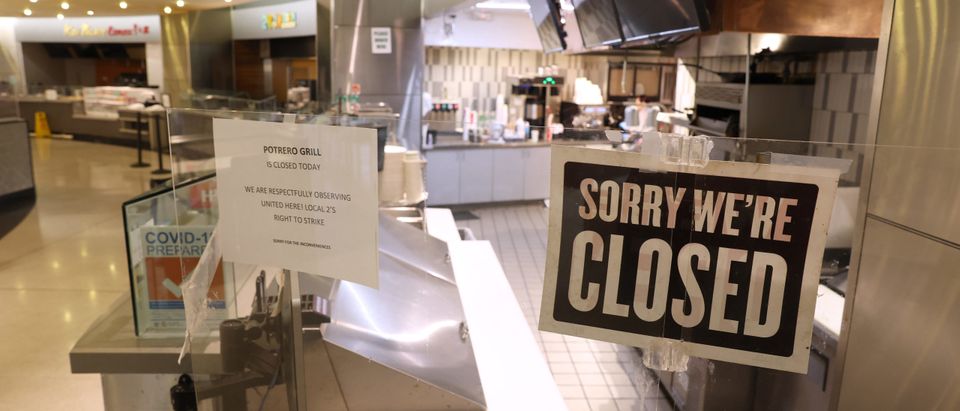 Food Employees At San Francisco International Airport Go On Strike