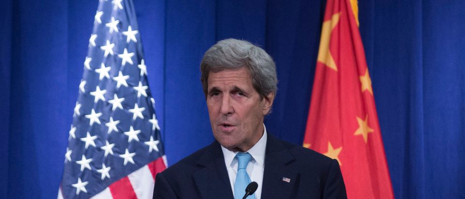 John Kerry And Jacob Lew Attend Press Conference In Beijing