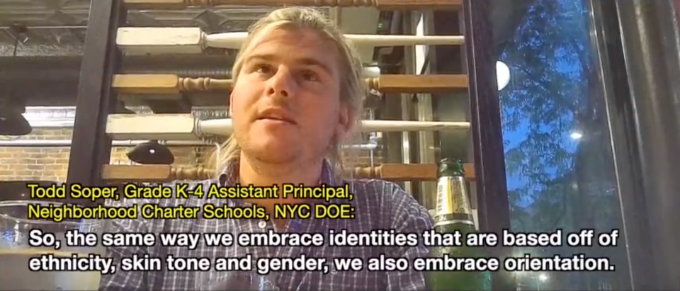 Screenshot/Rumble/ProjectVeritas - New York City Assistant Principal Exposed For Discriminatory Hiring Practices Against Conservatives