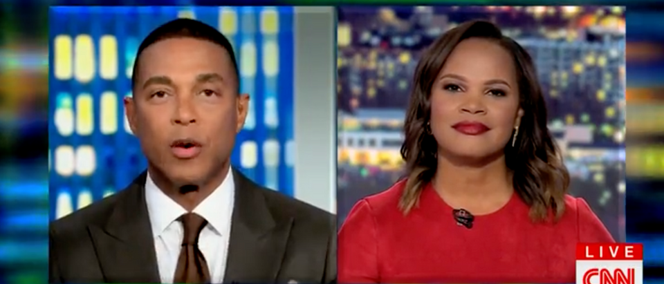 CNN's Don Lemon told viewers Thursday night he was "not demoted" after the network announced it would scrap his evening show and instead put him on a morning table lineup. [Screenshot Twitter Tom Elliott]