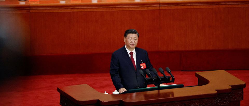 Chinese President Xi Jinping attends the opening ceremony of the 20th National Congress of the Communist Party of China, at the Great Hall of the People in Beijing, China October 16, 2022. (REUTERS/Thomas Peter)